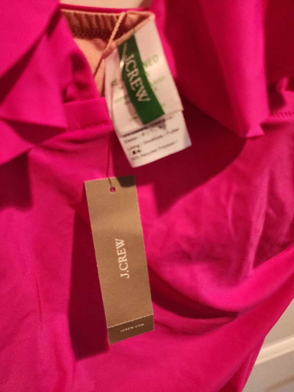 J.Crew Ruffle One-Piece Swimsuit – Size 20 (NWT) - Picture 4 of 5